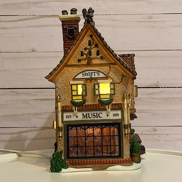 DEPARTMENT 56 - Swifts Stringed Instruments - Heritage Village - Dickens Village - Picture 1 of 12